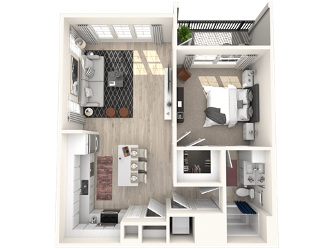 A3 floor plan at Altis Grand Suncoast, Land O' Lakes, FL